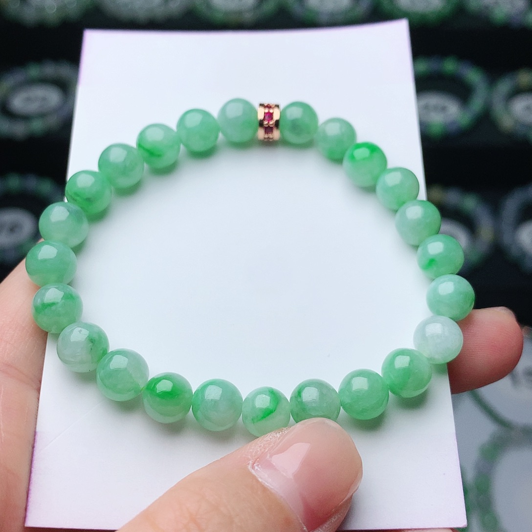 未镶嵌手链翡翠翡翠