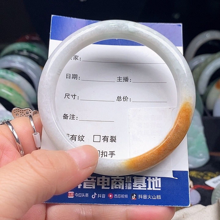翡翠颈饰未镶嵌手镯