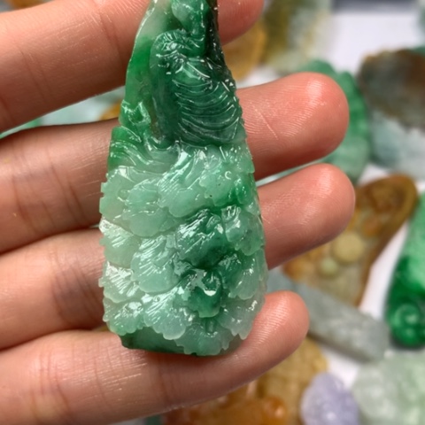 定制翡翠翡翠未镶嵌