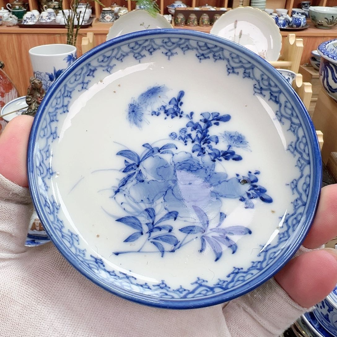 柴窑茶具茶壶茶杯小盘子