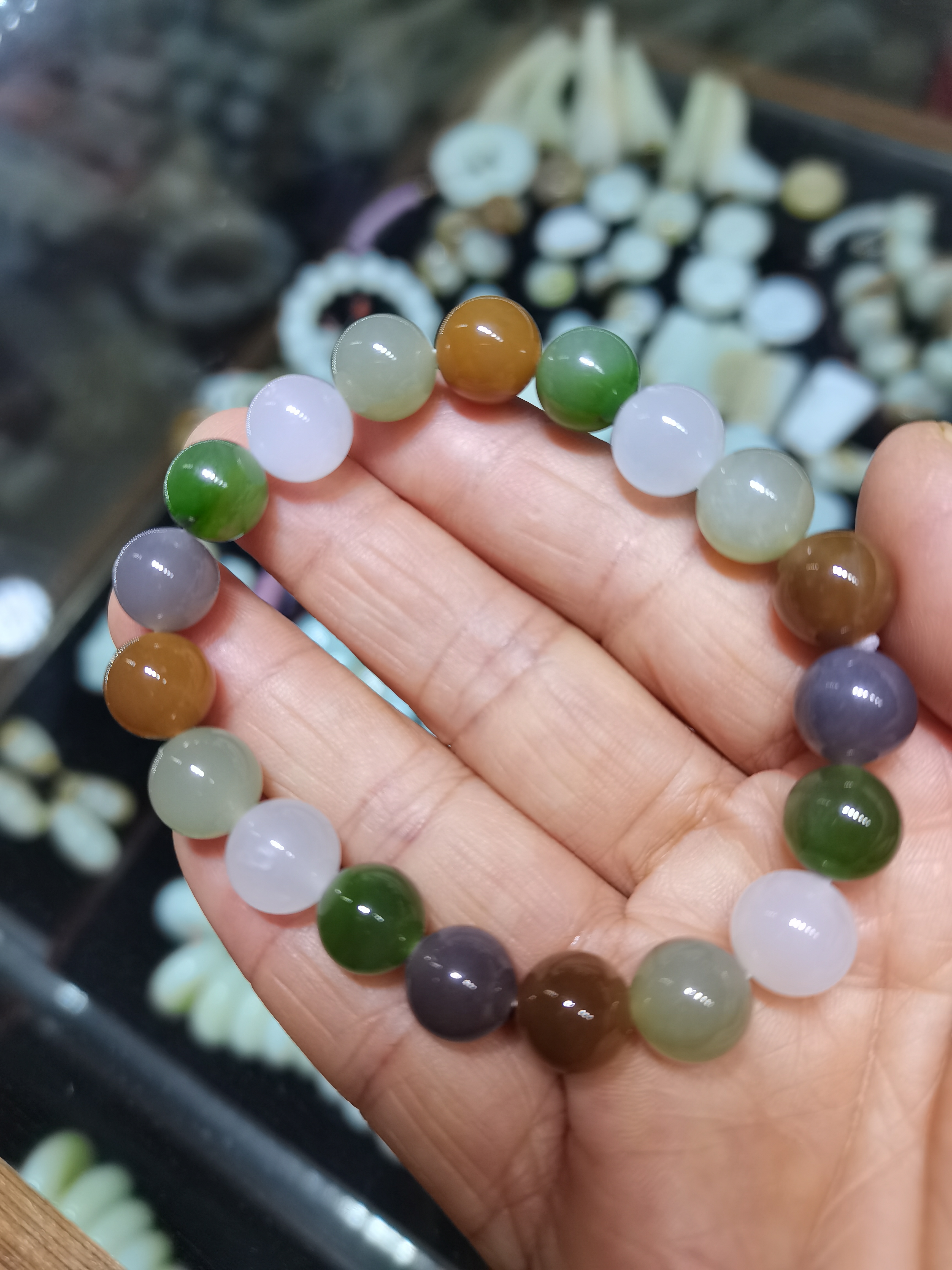 和田玉新店开业和田玉多宝手链