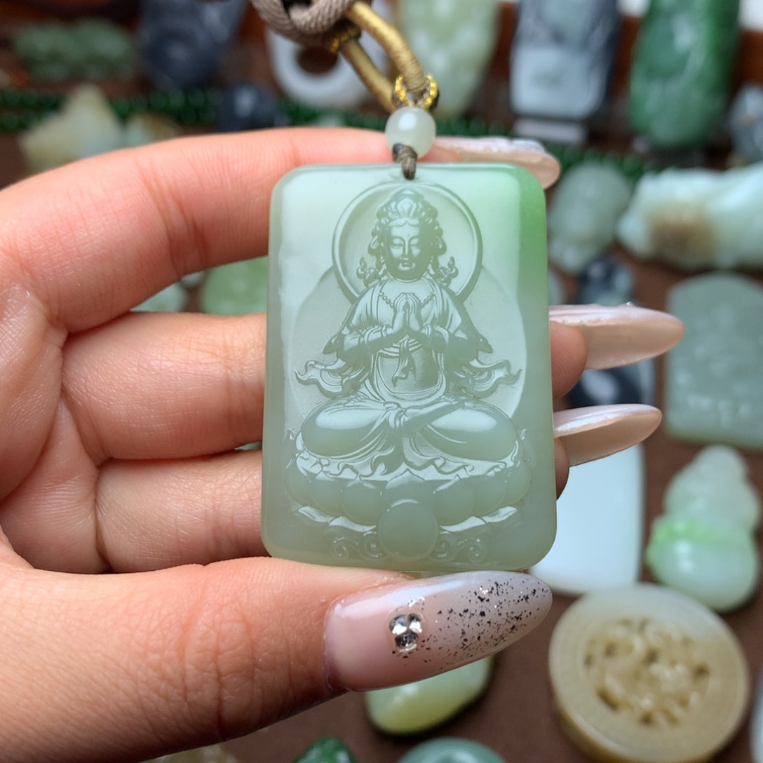 和田玉挂件未镶嵌