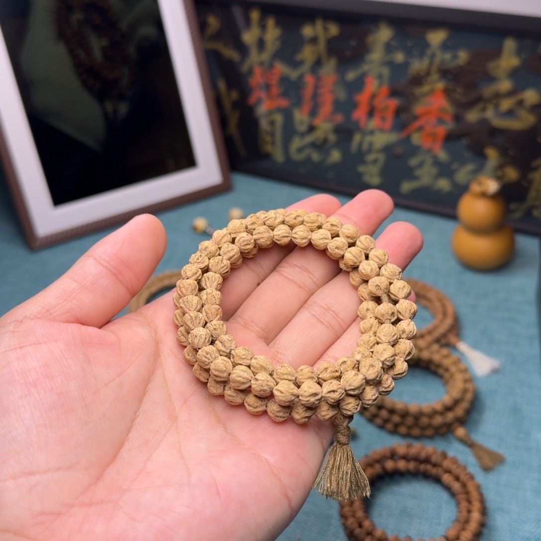 柏香籽/百香籽吊坠煜瑾莲花 高油高密