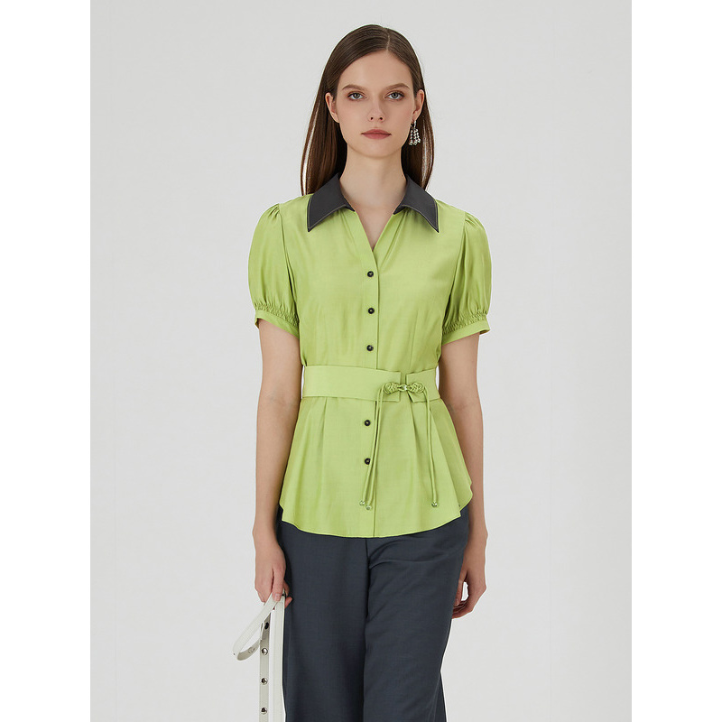 【诗语】莱芙艾迪儿短袖上衣1E2C31182