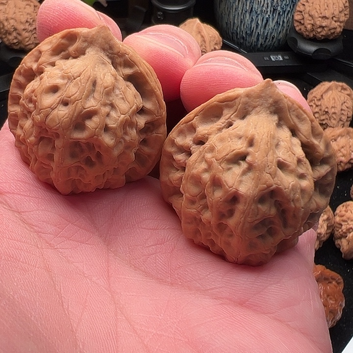 把件文玩核桃山一代原生态佛肚 39尺 精精品