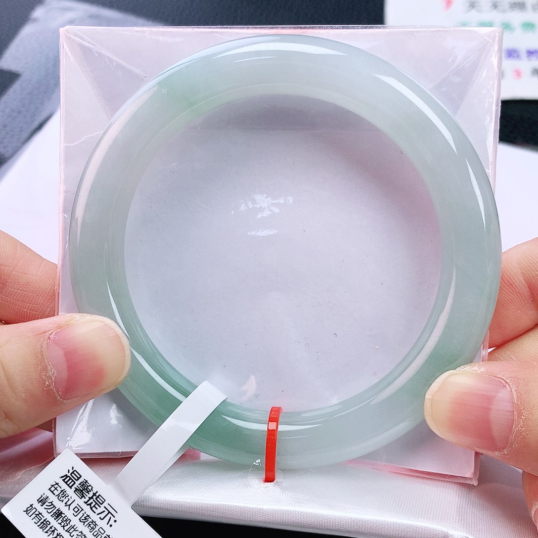 未镶嵌手镯翡翠58圆
