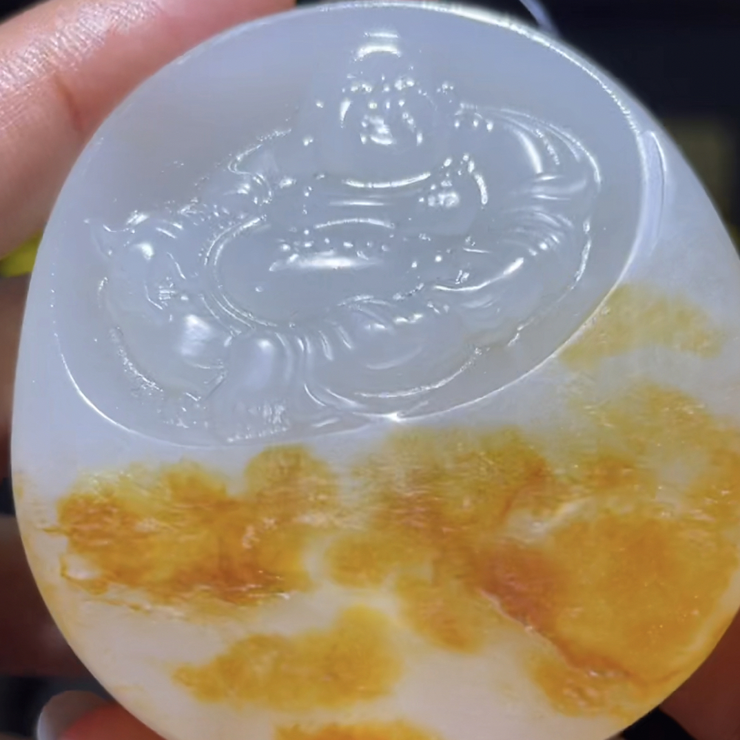 手把件货玉石把玩件文玩摆件D2