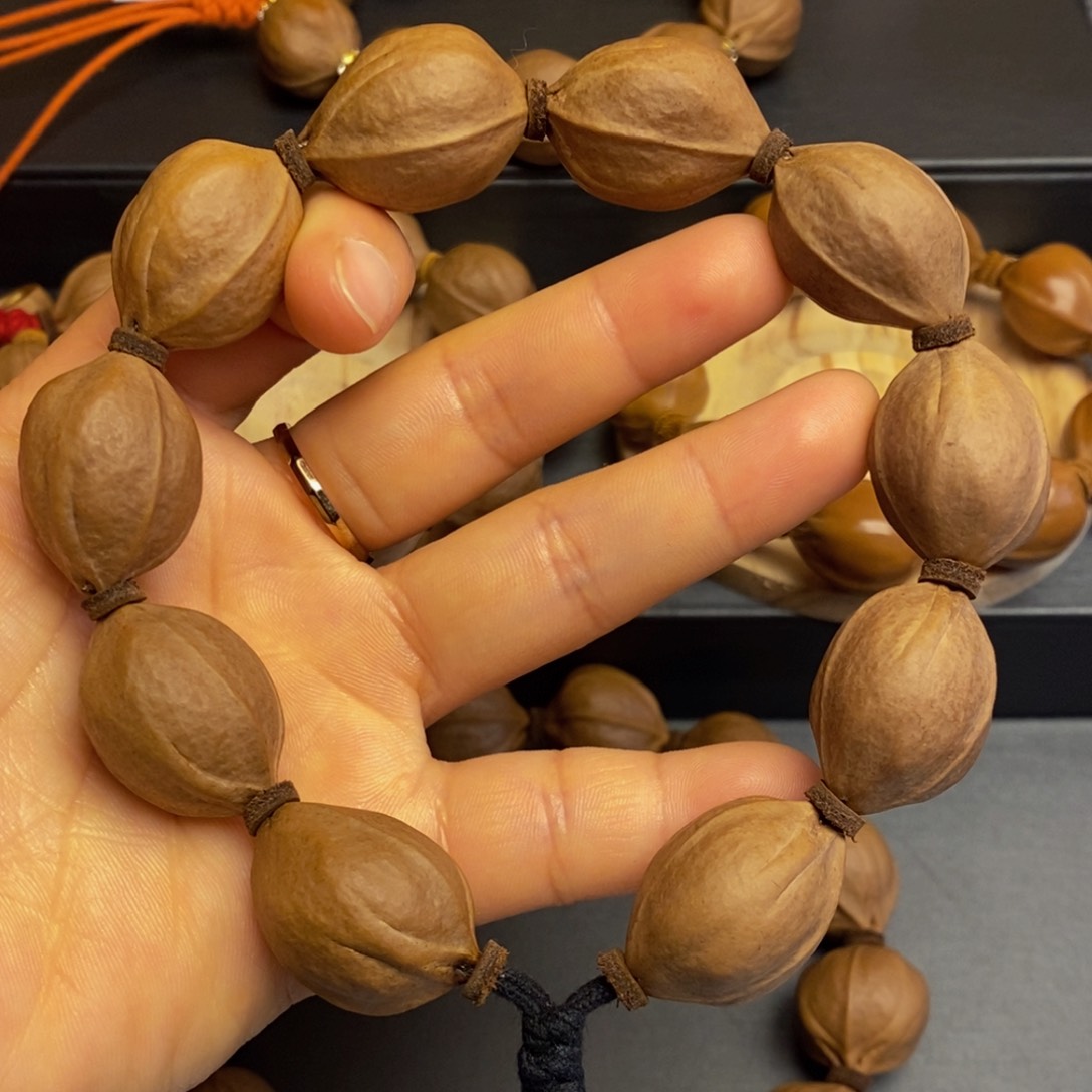 橄榄核手串/手链梅林铁核21/28左右