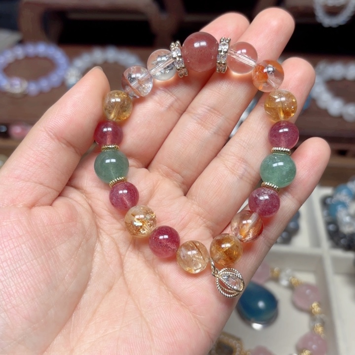 水晶手链未镶嵌金薇薇