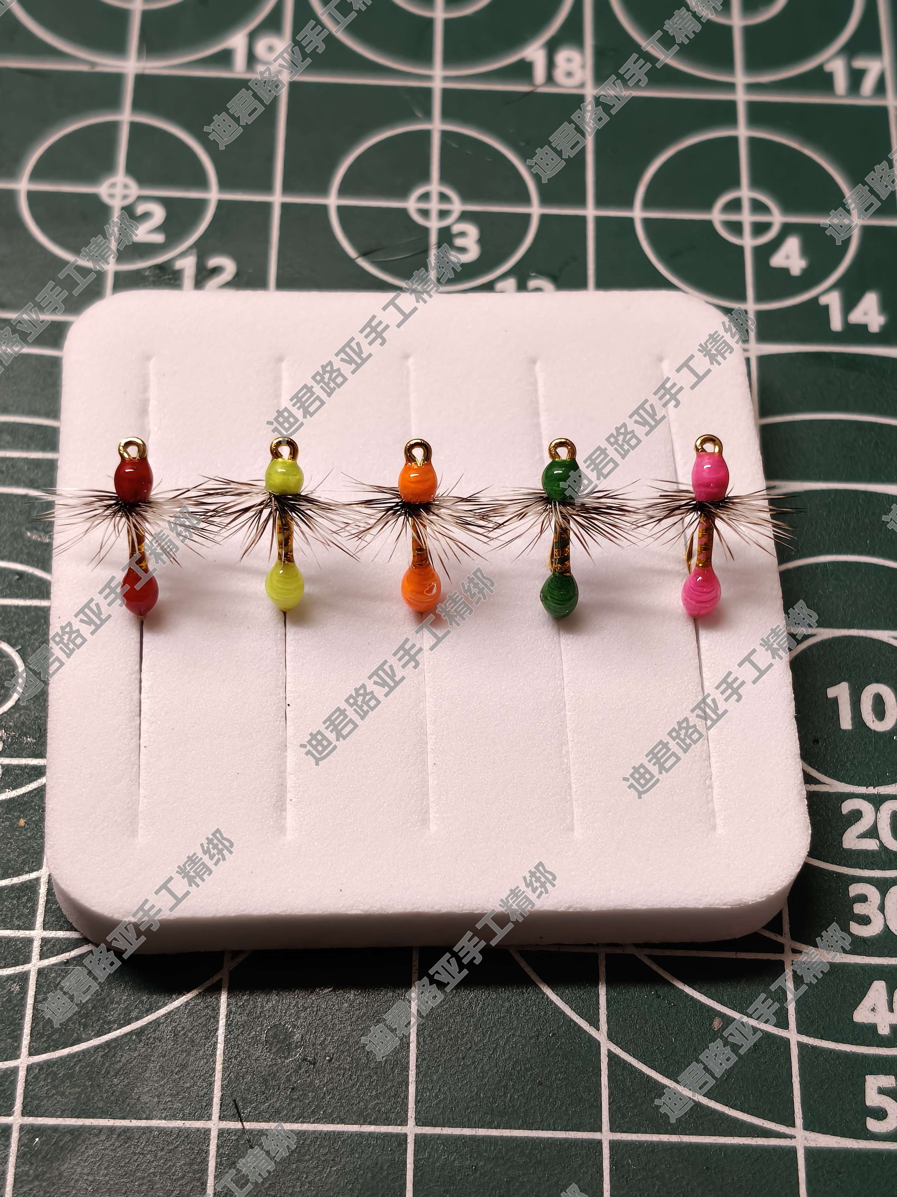 溪流微物饵蓑羽血蚁格里菲斯飞蝇钩微物路亚饵白条马口桃花溪哥等