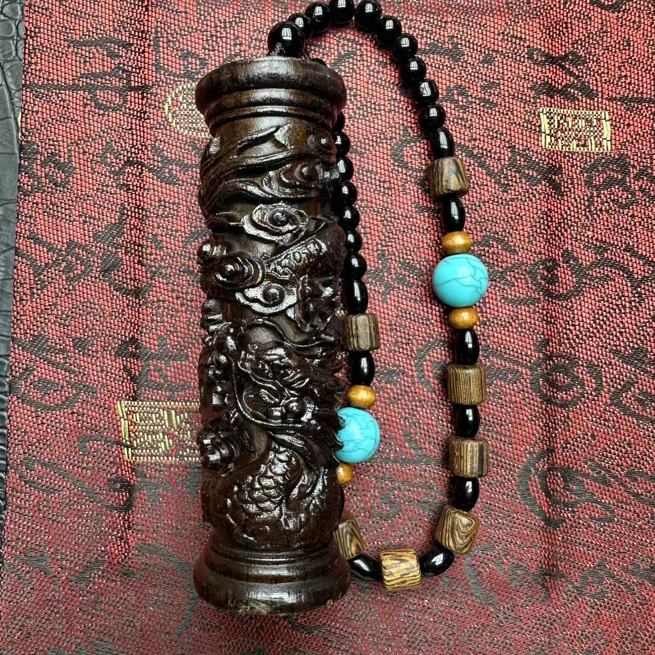 （开总文玩）天然沉香手把件117