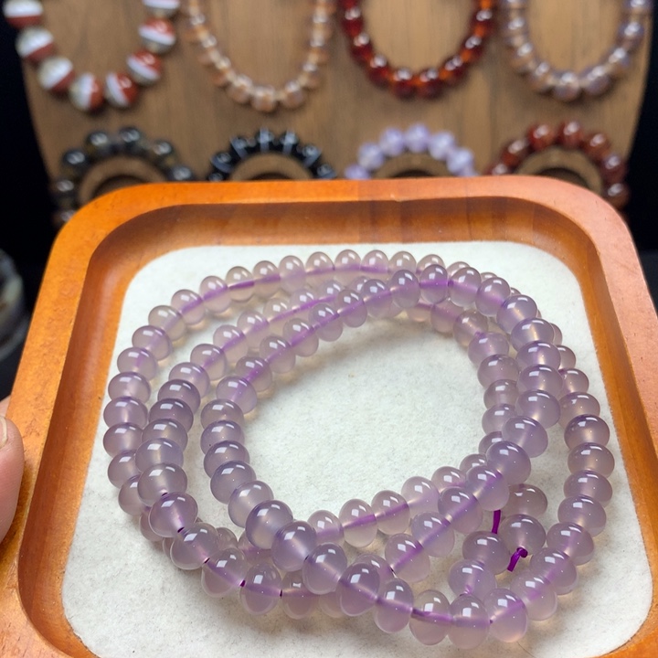 玛瑙/玉髓未镶嵌手链