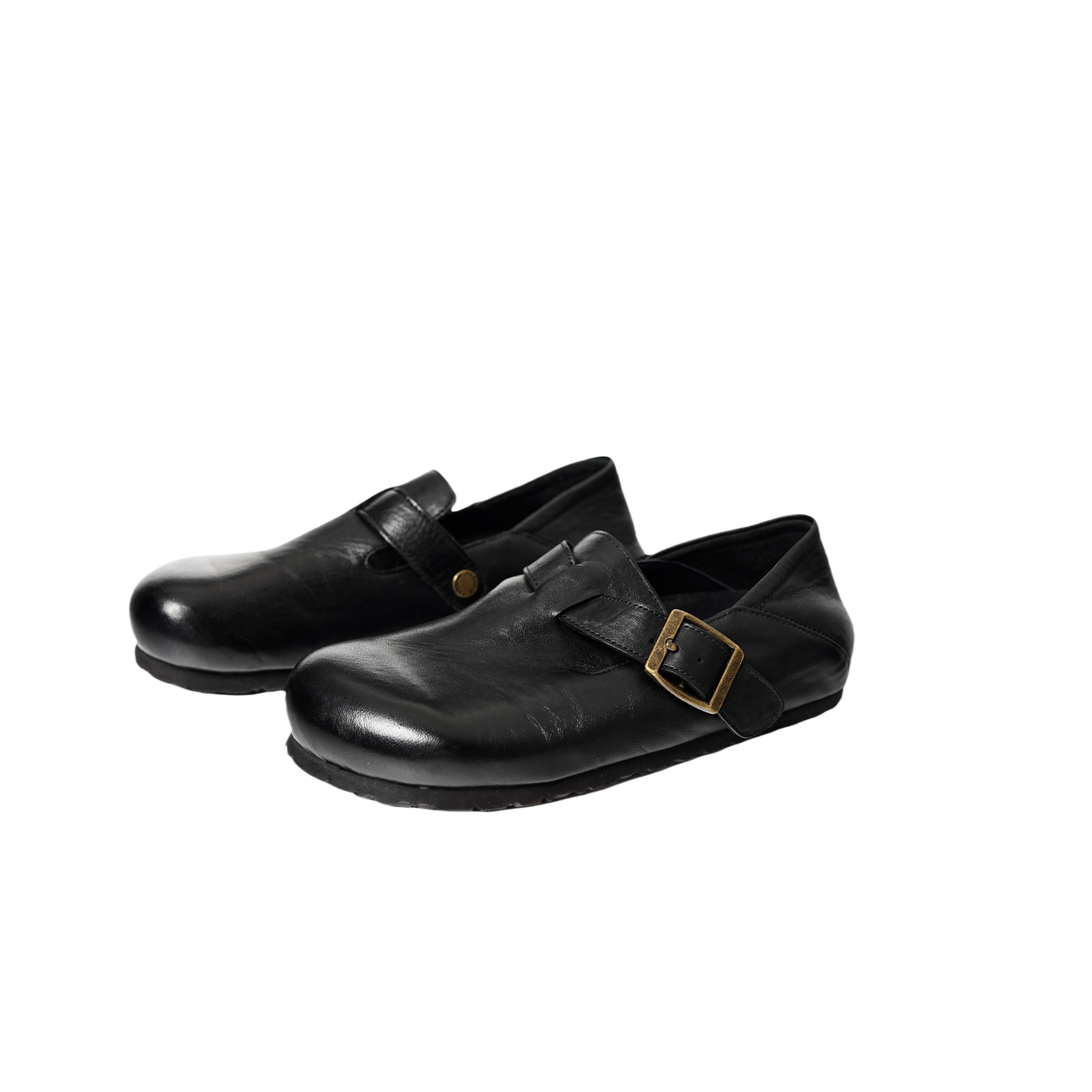 【金金专属】经典水洗马皮厚底勃肯鞋复古百搭复古