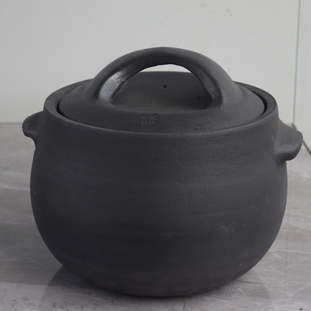 家用燃气明火耐高温煲汤炖锅无釉土砂锅