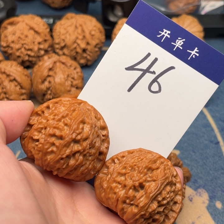 吊坠文玩核桃L**?白狮子 41精修 46