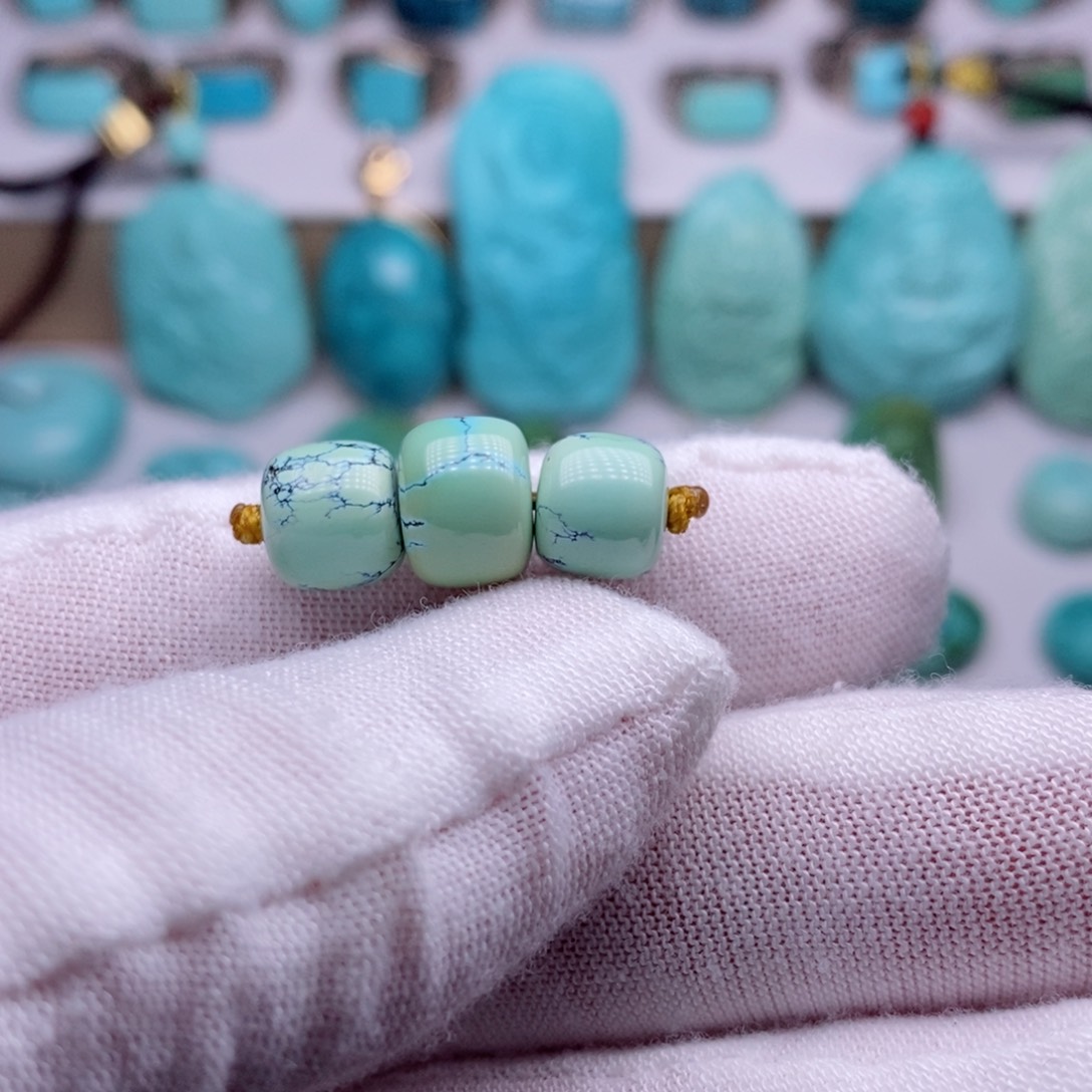 绿松石挂件未镶嵌