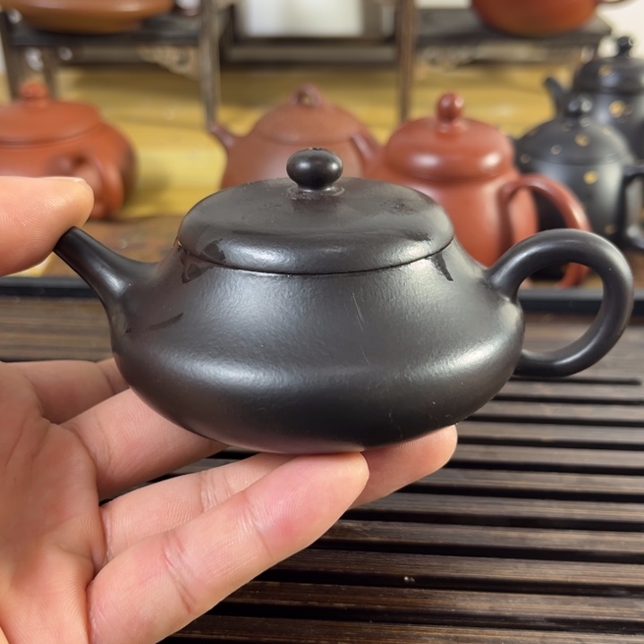 原矿紫砂半手工制作