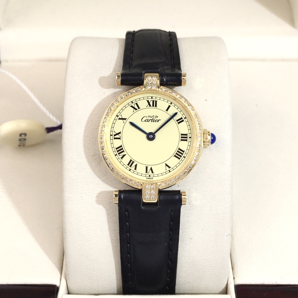 卡地亚/石英表/表径24/95新/S99241021044/250327HN0030