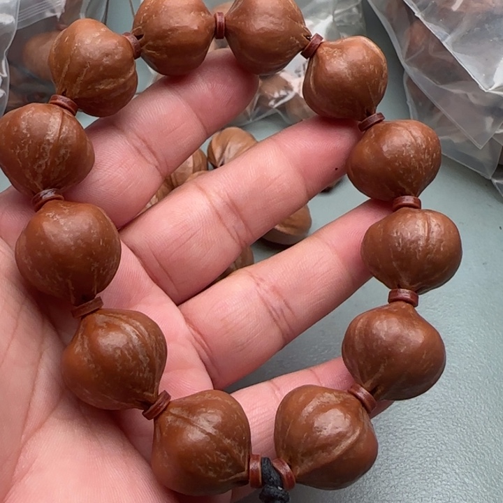 可***求橄榄核手串橄榄核原皮铁核