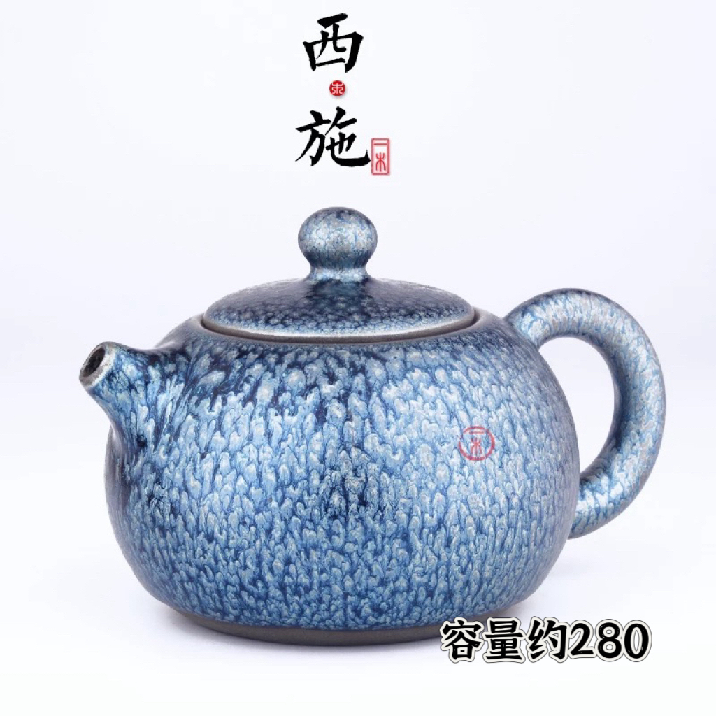 建盏茶壶茶具百花西施壶陶瓷茶壶茶具套装家用茶壶茶具套装