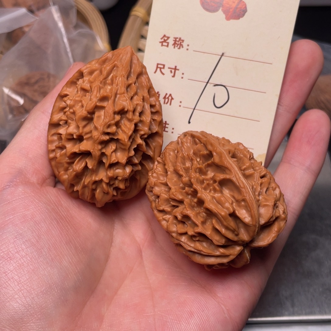 文玩核桃把件招财鼠42尺10