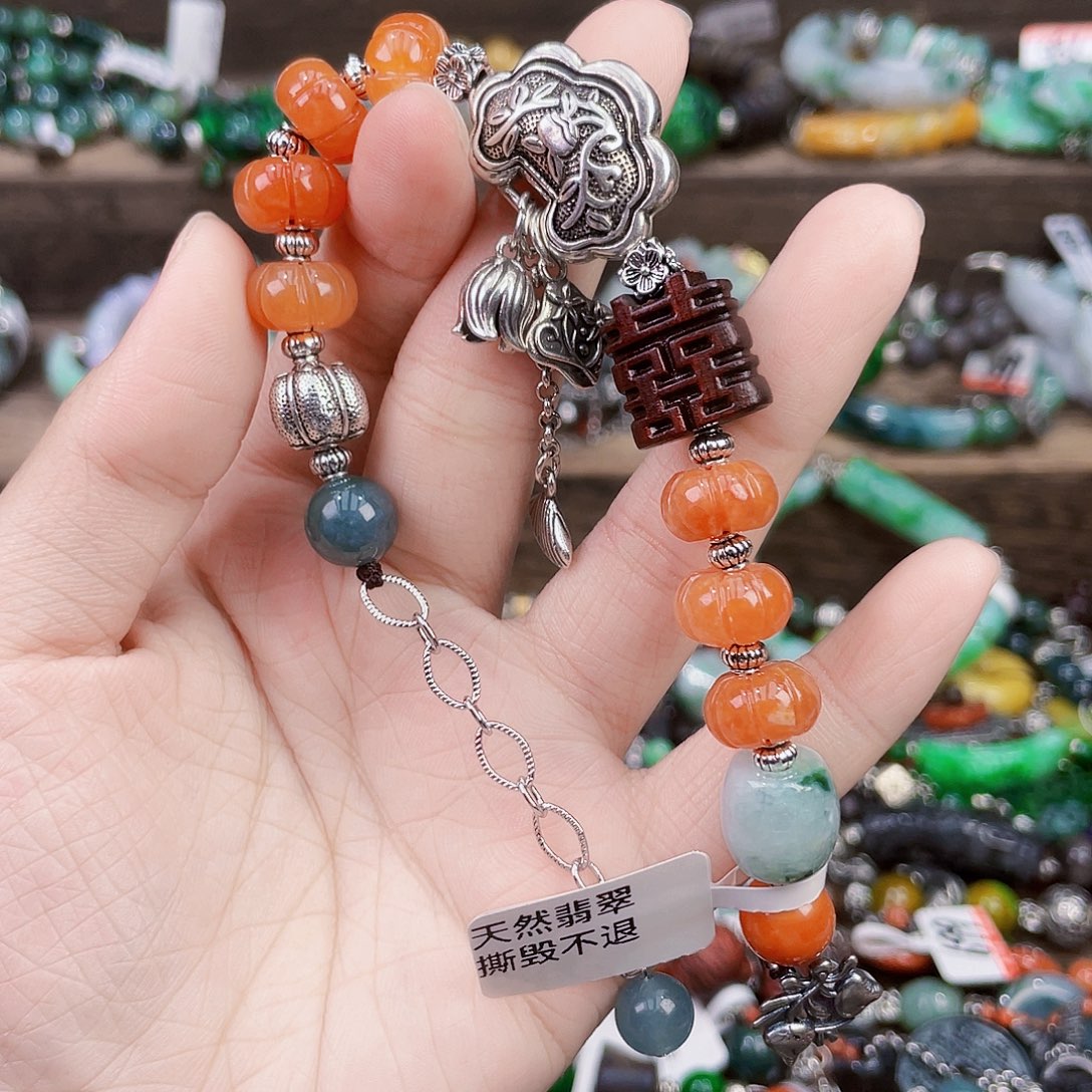 未镶嵌手链翡翠手链