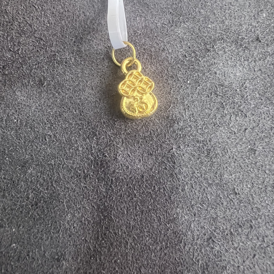 【夏夏专享】足金999 三铜钱福袋 ZP 0.23 攒金有道