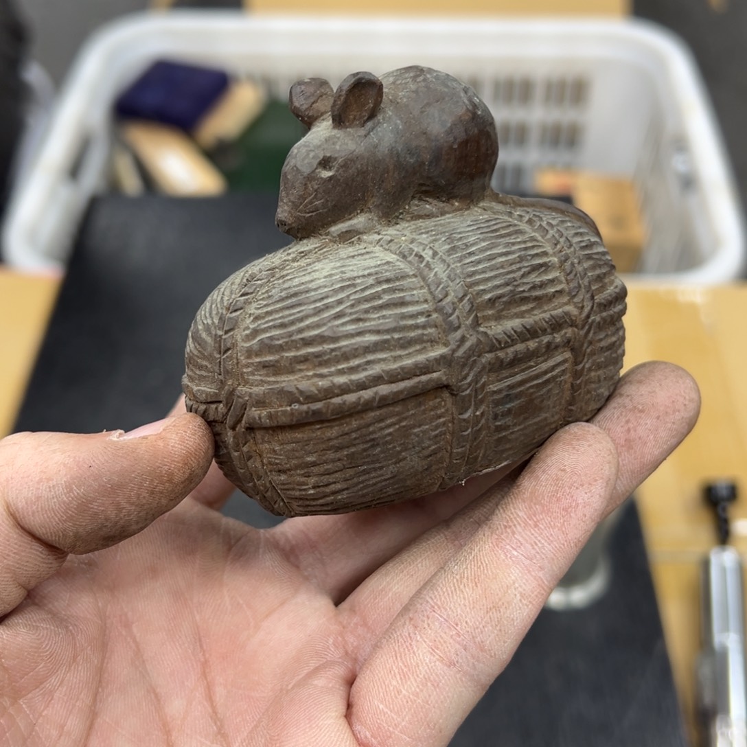 ~***~木中古工艺品摆件