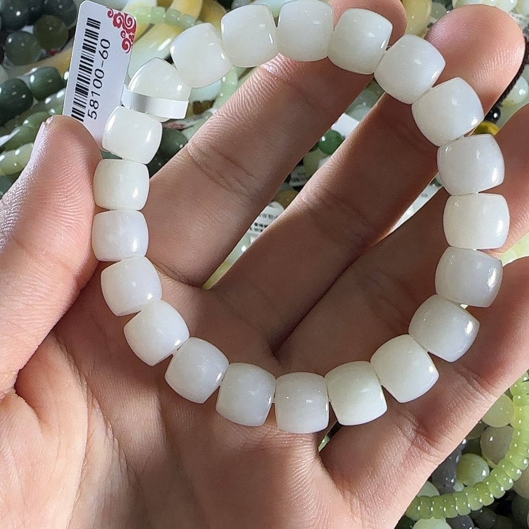 和田玉手链未镶嵌221