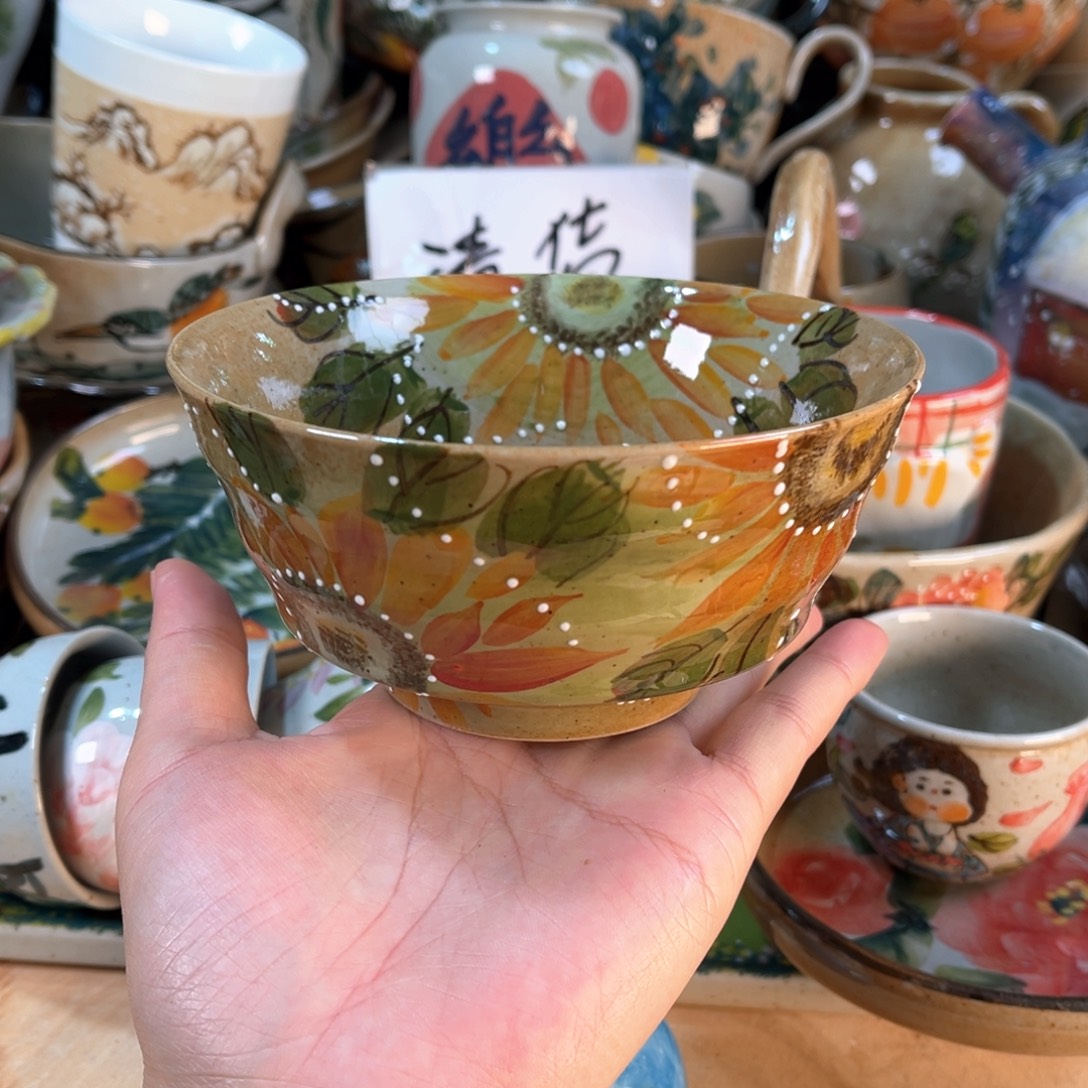 景德镇手工手绘杯