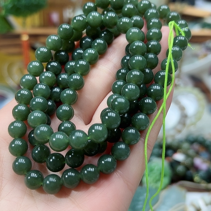 和田玉颈饰未镶嵌6