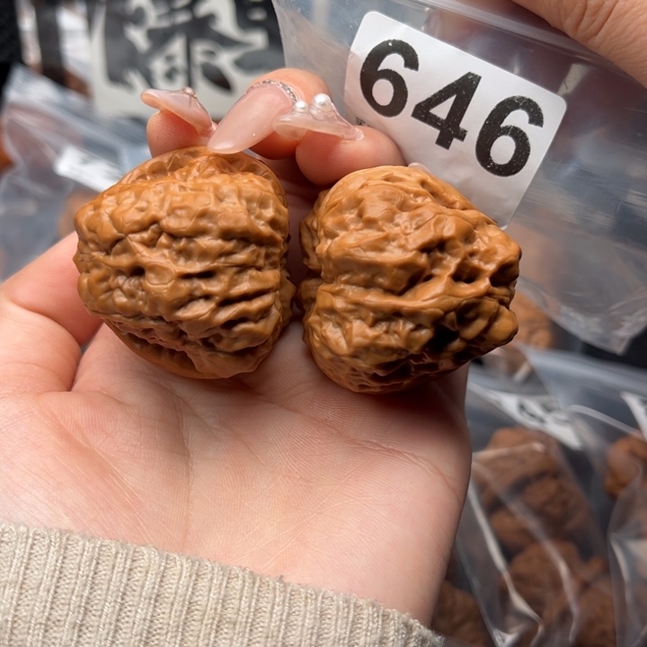 吊坠文玩核桃蛤蟆40➕肚46 