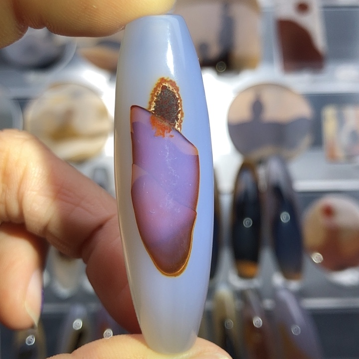 玛瑙/玉髓未镶嵌颈饰158