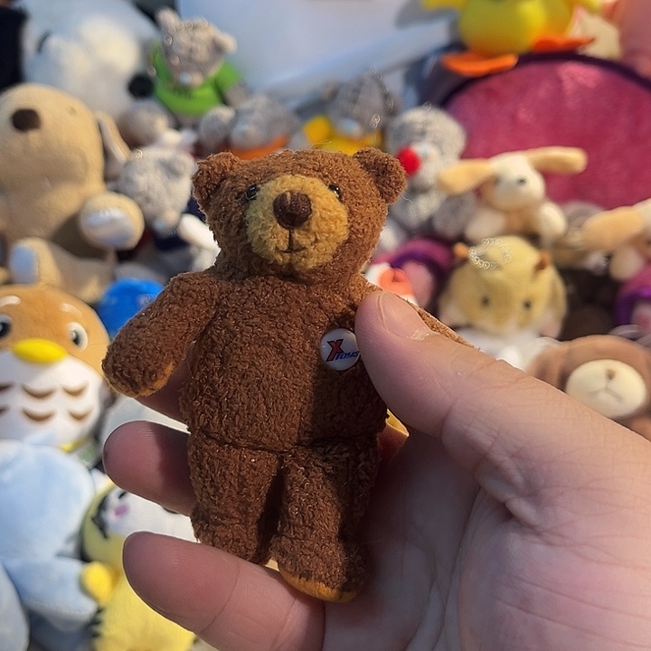 毛绒挂件海淘毛巾料颗粒