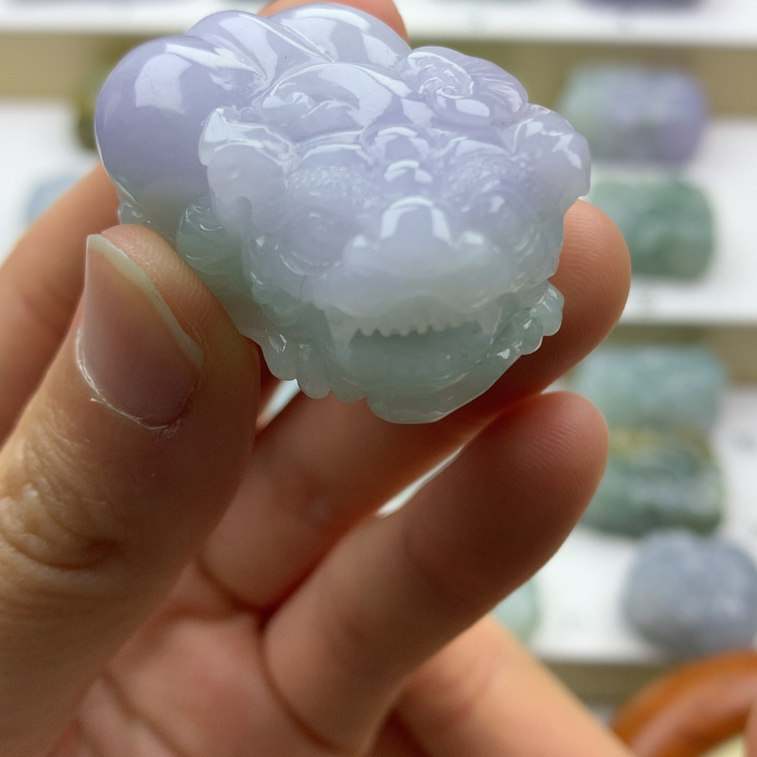 翡翠吊坠(不含链)未镶嵌天然缅甸翡翠A货貔貅