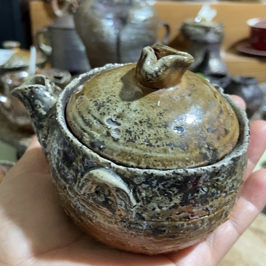 杯柴烧裸烧手作品