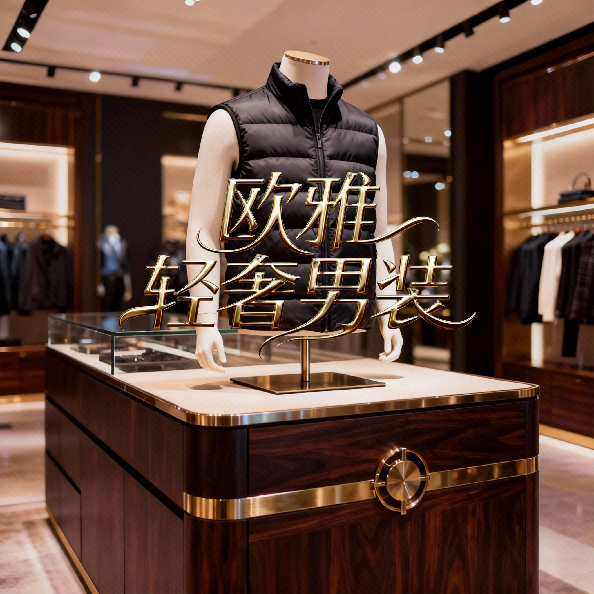 【22号链接-羽绒双面穿马甲】2025年潮流日常休闲羽绒服马甲-LK8602