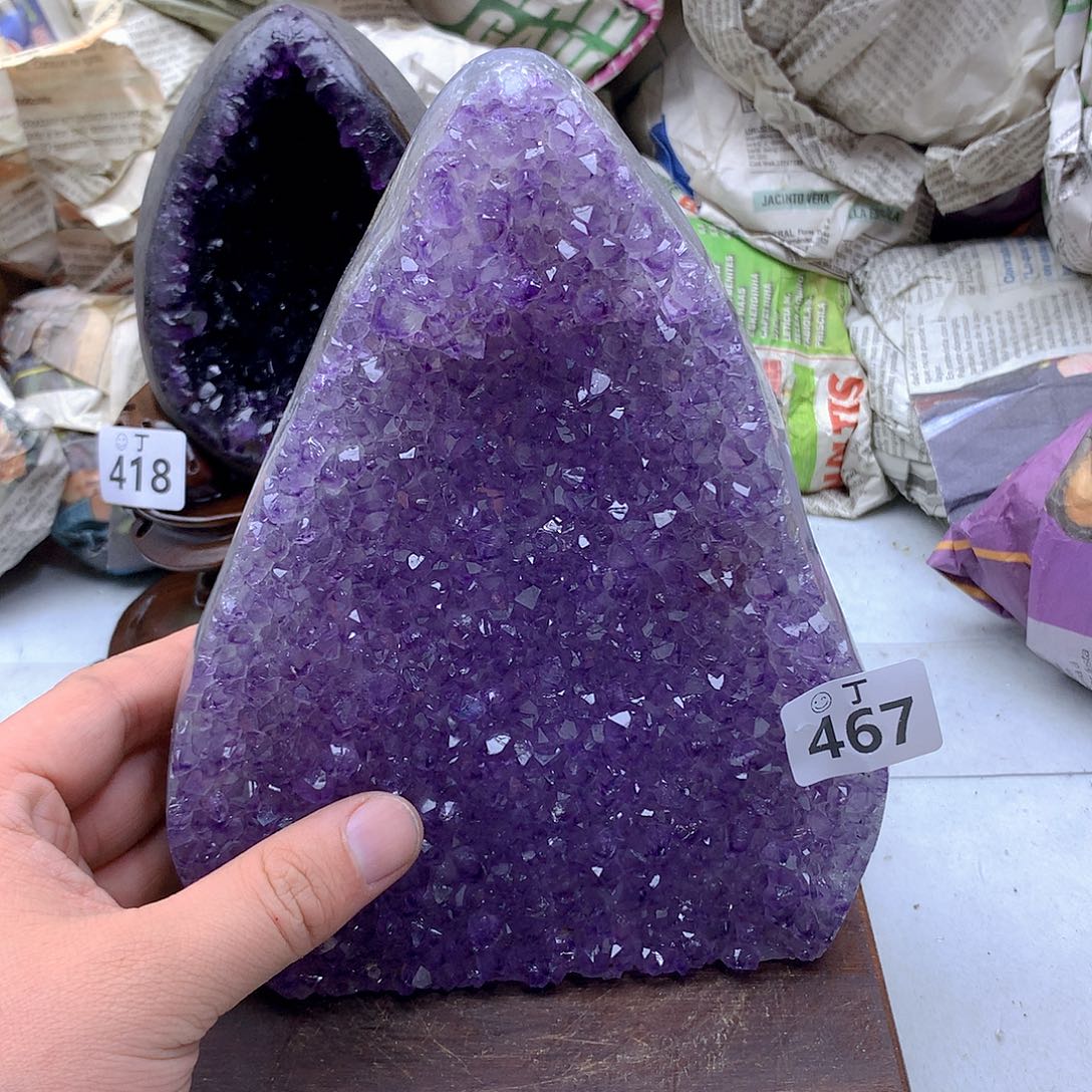 紫晶大型摆件（非配饰）未镶嵌