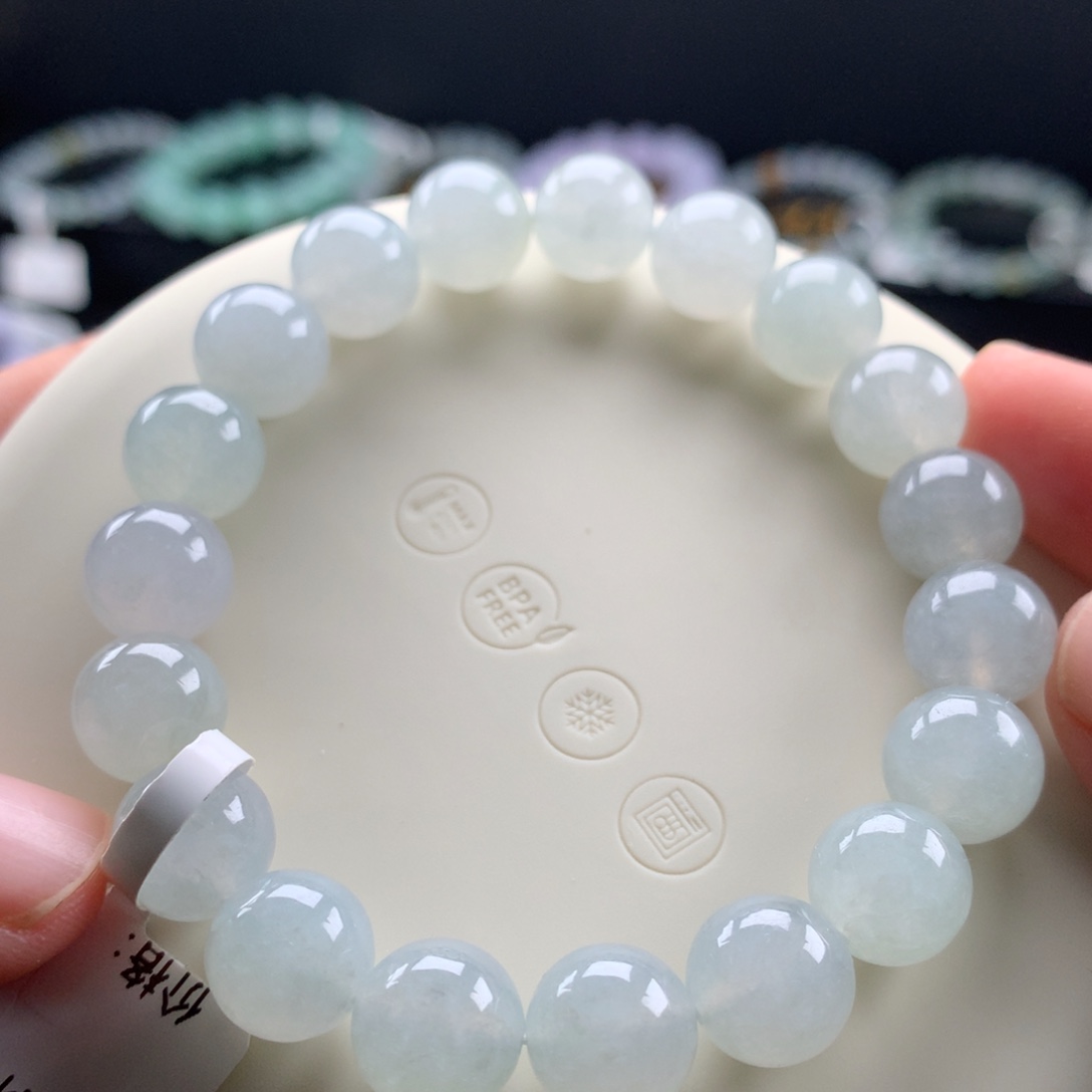 未镶嵌手串翡翠卡10