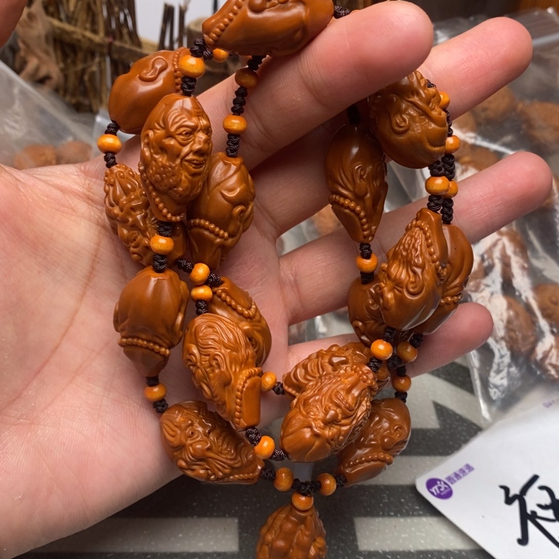橄榄核手串/手链橄榄核雕工艺手串宇