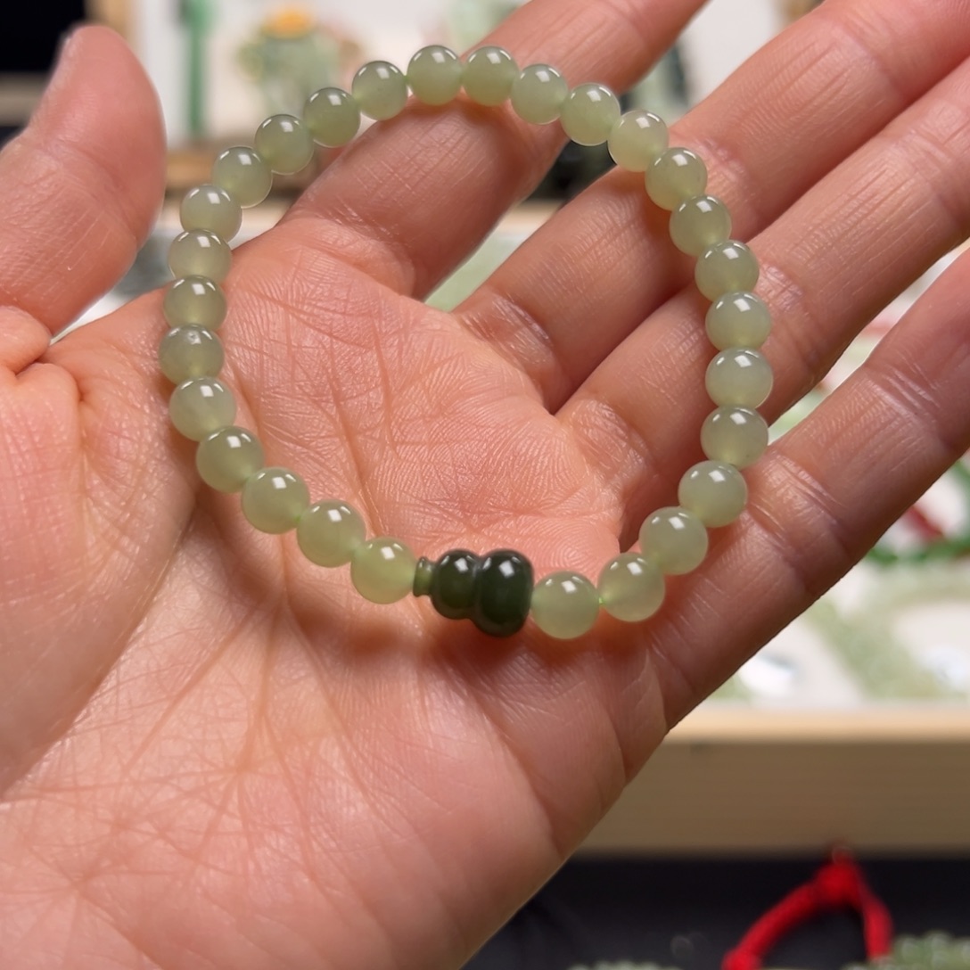 和田玉手串未镶嵌福利款