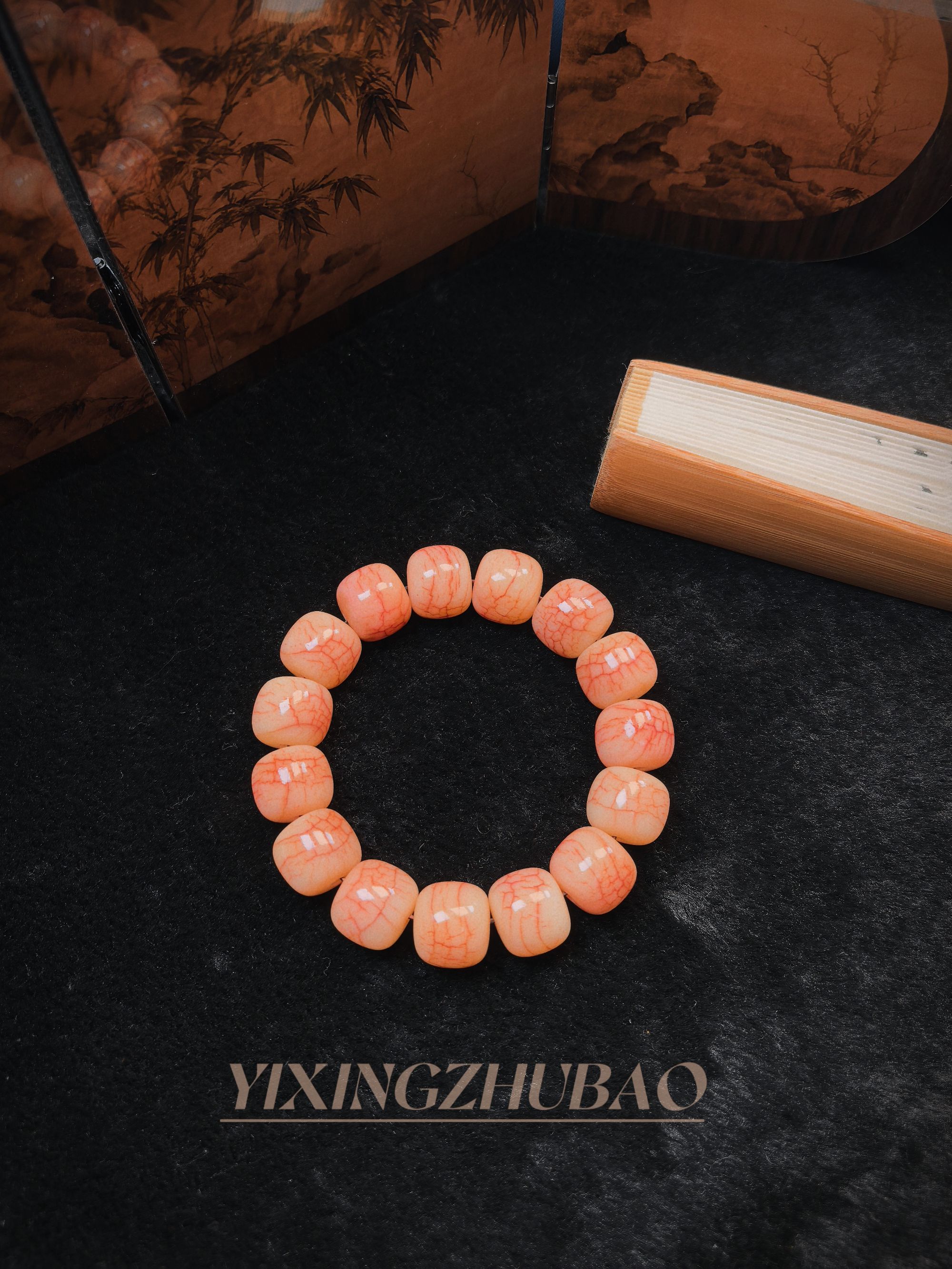 藏式高端精美骨质手串1.6