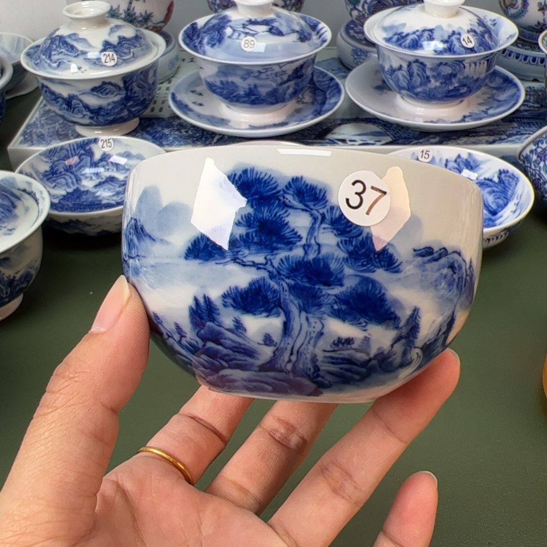 木木景德镇纯手工纯手绘茶具37