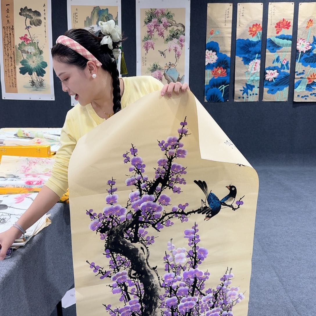 国画非常精美的一副作品