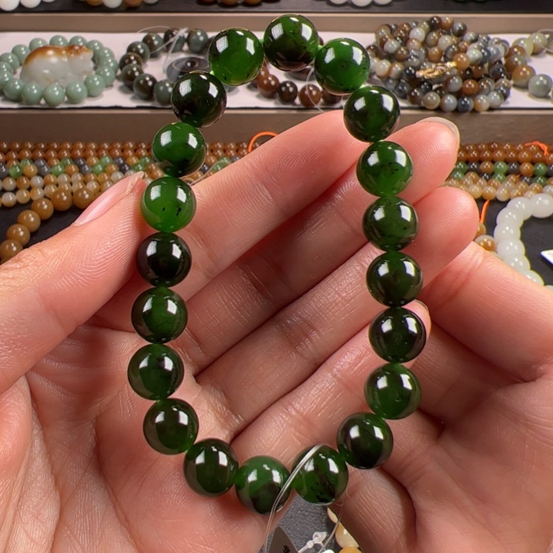 和田玉手链未镶嵌