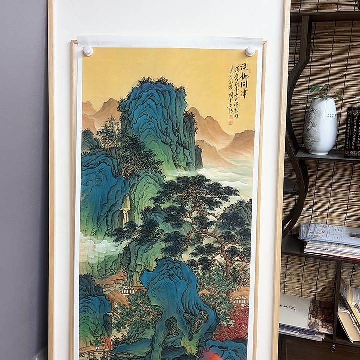 国画中美老师纯手绘作品