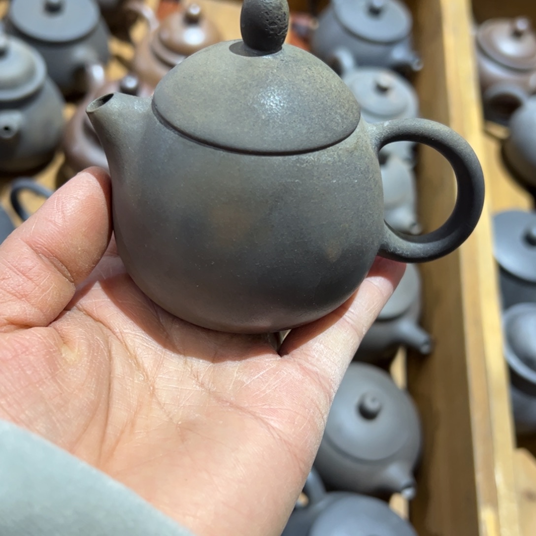 贵台龙窑柴烧茶壶78