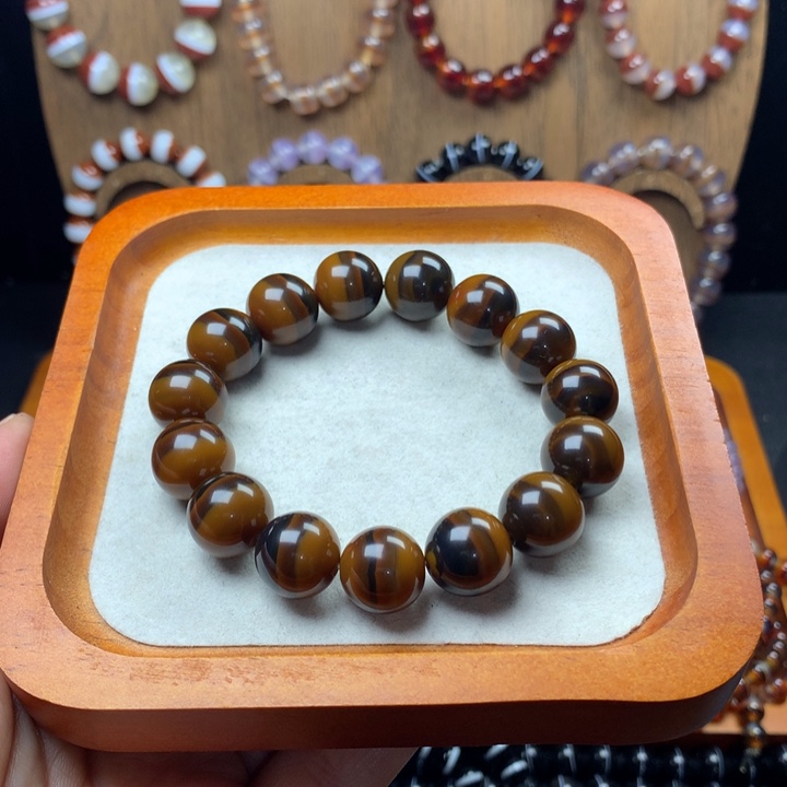 玛瑙/玉髓未镶嵌手链