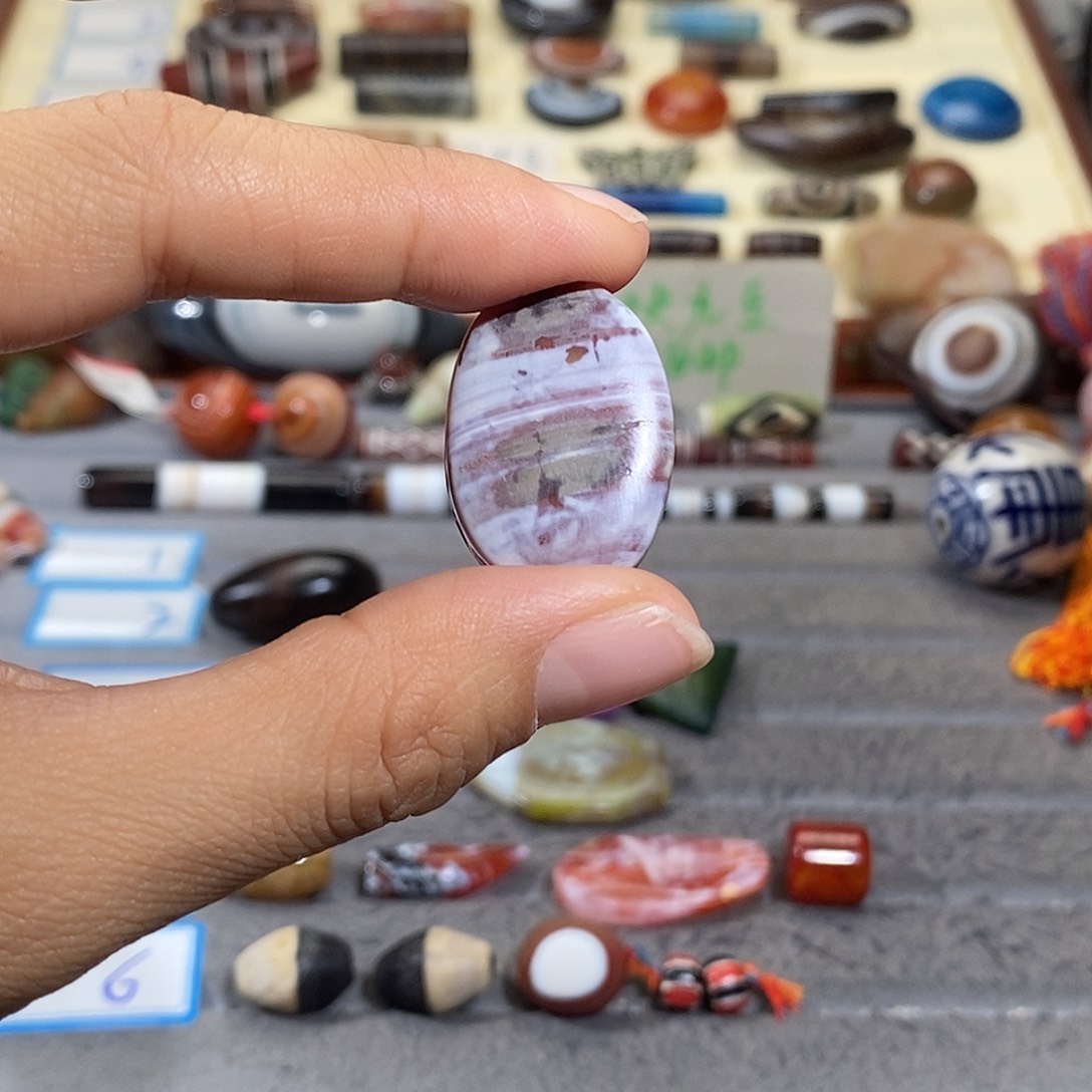 A***i玛瑙/玉髓合金颈饰