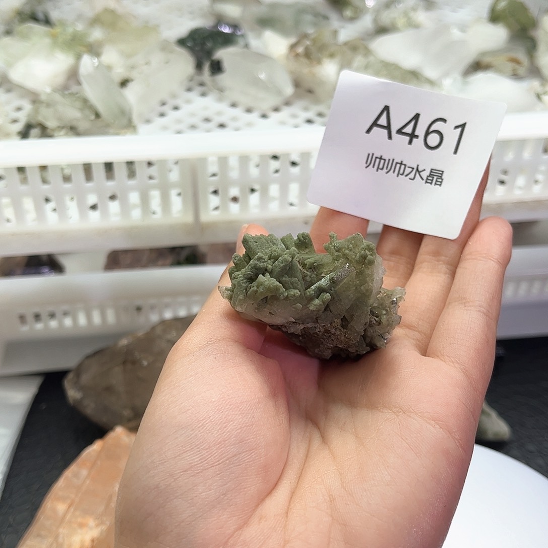 饼***呀未镶嵌水晶珠宝半成品461